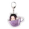 Dämonentöter Schlüsselanhänger Kamado Tanjiro Nezuko Tomioka Giyu Agatsuma Zenitsu Kocho Shinobu Anime Anhänger Schmuckstück Zubehör Geschenk für Premium Qualität