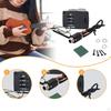 Ukulele Piezo Pickup with Preamp, 2 Band EQ , Musical Instrument Accessory,