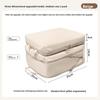 Travel Storage Bag With Memory Fabric For Luggage Organization And Clothing Packing