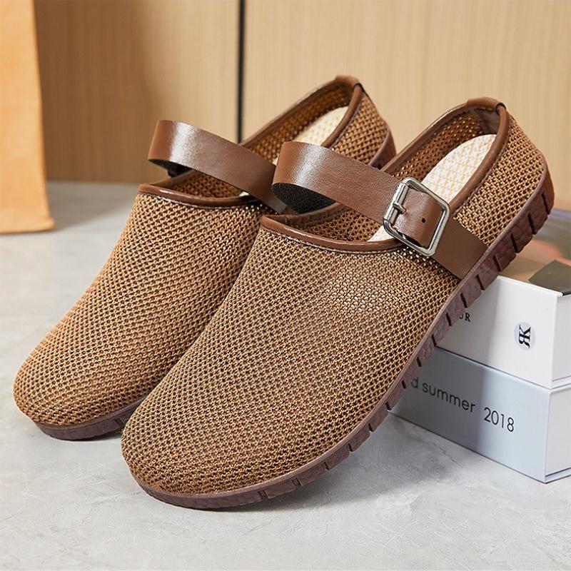 Women's Retro Outdoor Slip-on Casual and Comfortable Mesh Shoes for Summer