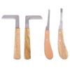 Hoof Knife, Sharper Blades for Horse Hoof Trimming Ergonomic Handle Comfortable Grip, with High Strength Steel Material, for Left and Right Hand Use