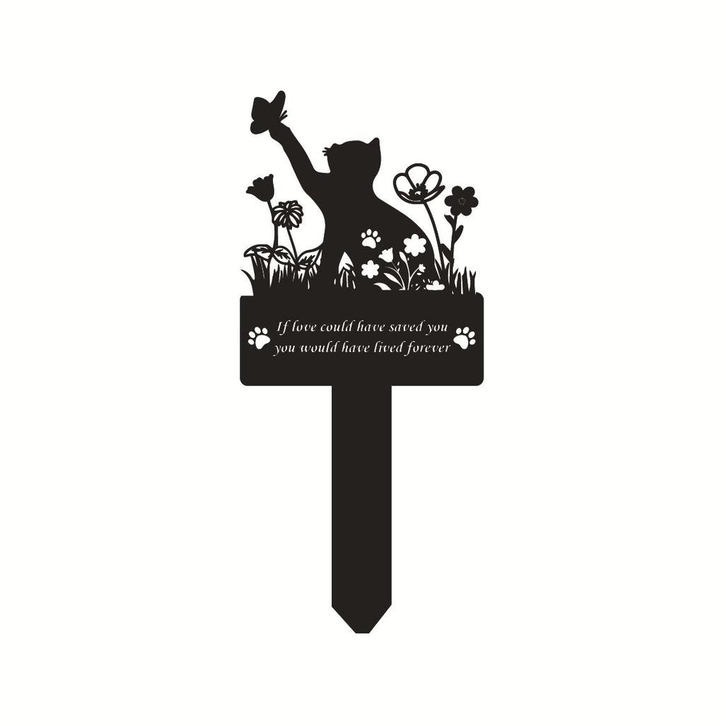 Animal Wrought Iron Floor Silhouette for Outdoor Courtyard and Lawn Decoration