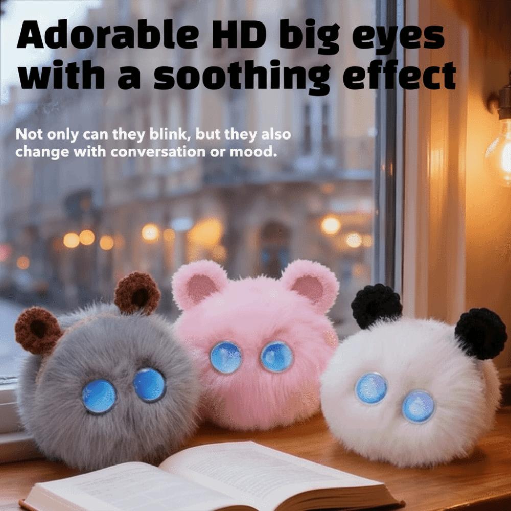 Interactive Talking AI Plush Companion Pendant Desk Buddy Plush Toy Birthday Present