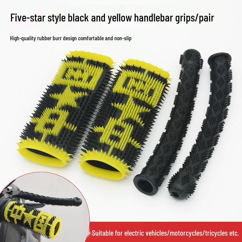 Motorcycle Electric Handlebar Non-Slip Rubber Grip Cover