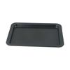 For Baking Bread Easy Clean Baking Tray Bread Cake Baking Tray Oven Use Color Black Rectangular Uniform Heat Distribution