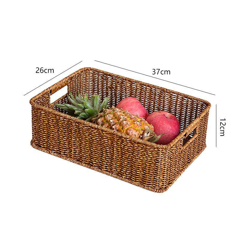 Geflochtener Kunst rattan Aufbewahrungskorb für TV-Schrank oder Supermarkt-Display