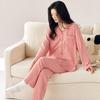 Thickened couple pajamas long-sleeved thick German velvet large-size home autumn and winter men's and women's warm loungewear suits can be worn 