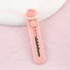 Cute Cartoon Modeling Mini Utility Knife Cinnamoroll Handbook Knife Stationery Handmade Knife Black Beauty Open Express Knife