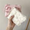 New Love Heart Makeup Bag Women Small Cute Cosmetic Lipstick Pouch Student Organizer Travel Toiletry Sanitary Napkins Bag
