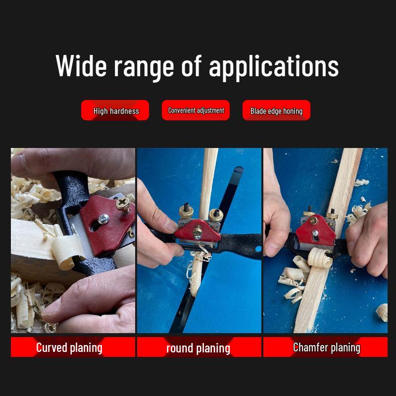 Woodworking Bird Plane: Mini 44/51mm Straight & Trimming Iron Planes