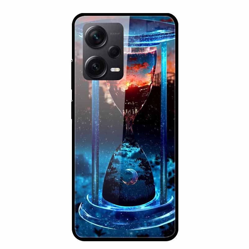Tempered Glass Cases For Redmi Note 12 Pro Plus 5G Covers Note12 Hard Back Covers for Xiaomi Redmi Note 12 Pro Capas Protective