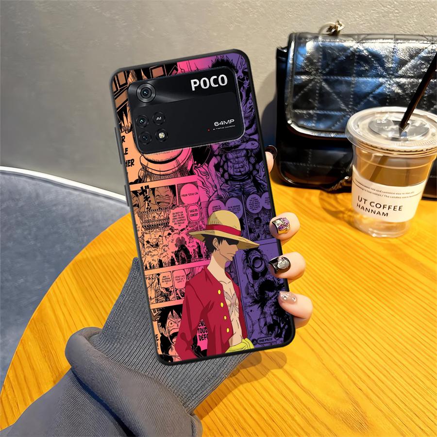

Чехол для телефона Xiaomi Poco F8 C50 M3 M4 M7 Pro C71 F1 C75 F3 C61 X3 X4 X5 X7 Pro M5 с принтом Аниме One Piece Poco X5 Pro