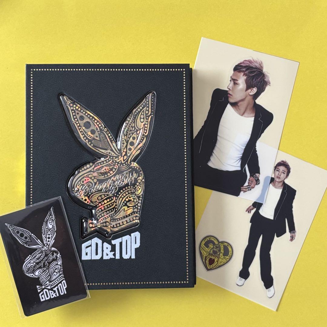 

[USED] BIGBANG GD & TOP 1st CD album card & sticker included