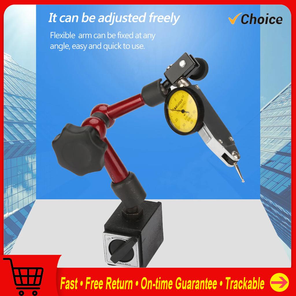 Flexible Magnetic Stand Flexible Strong Magnetic Gauge Stand Base Holder Lever Dial Test Indicator Gauge Magnetic