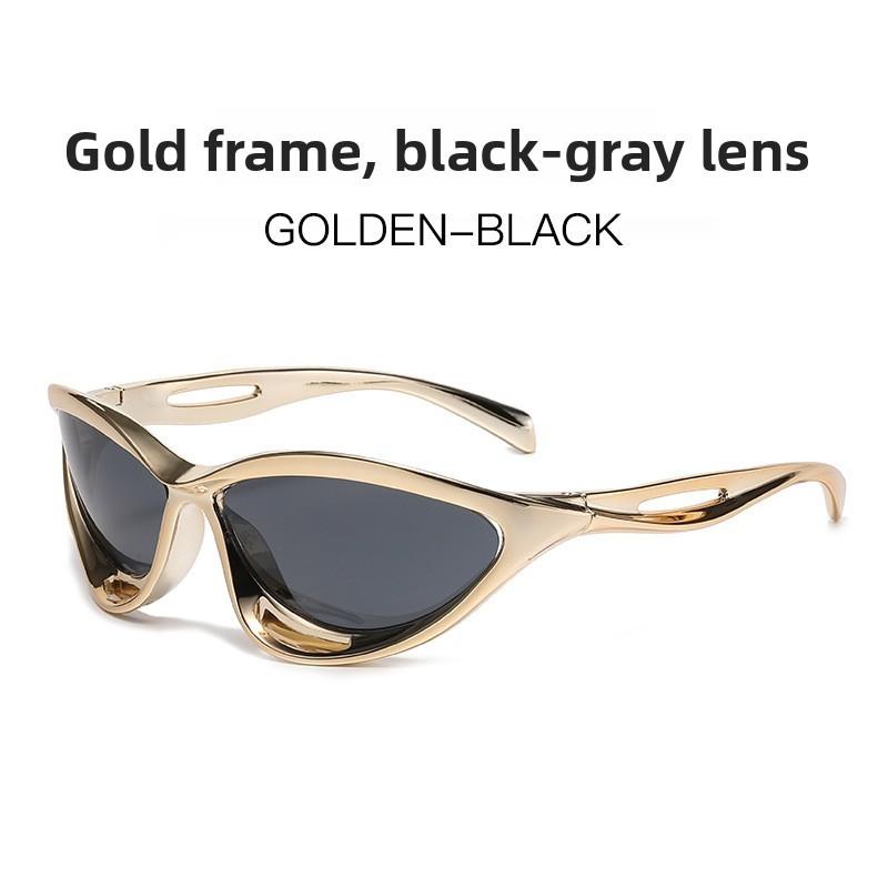 Fashion Sunglasses With Uv400 Protection For Outdoor Cycling And Party Wear