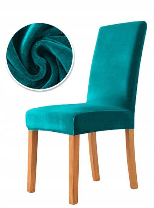 Cover Velvet Chair Velvet Turquoise Light Thick