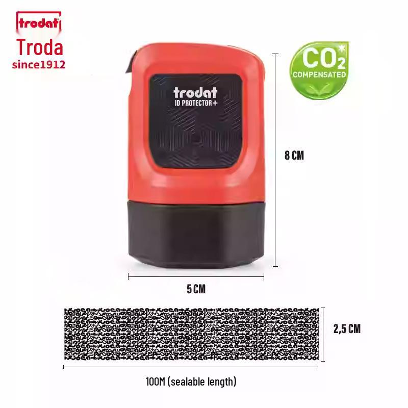 Zhuoda Privacy Protection Roller Stamp & Box Cutter