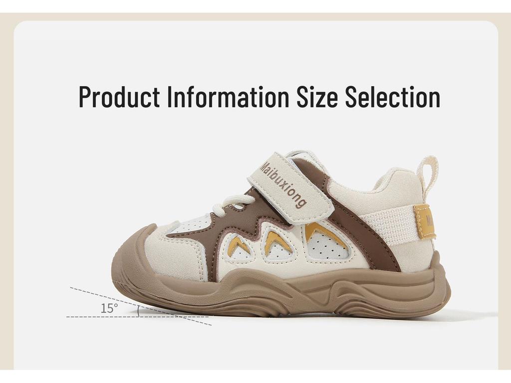 Spring 2026 Baby Walker Sneakers: Soft, Comfortable, Korean-Style Casual Shoes for Boys and Girls