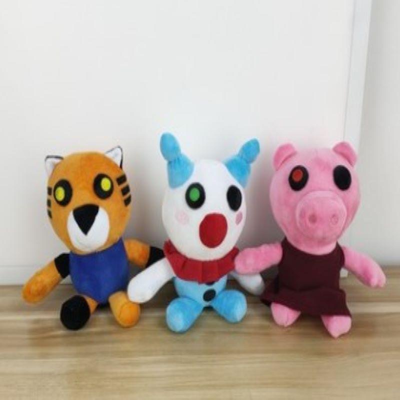 Adorable Roblox Piggy Plush Toy Tiger Clown Soft Doll Great For Kids Fans Gift
