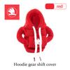 AAFO1 For Skoda Car Logo Gear Shift Knob Cover Hoodie Manual Gear Sweatshirt Decoration Kamiq MK3 Roomster Rapid Kodiaq Karoq Fabia
