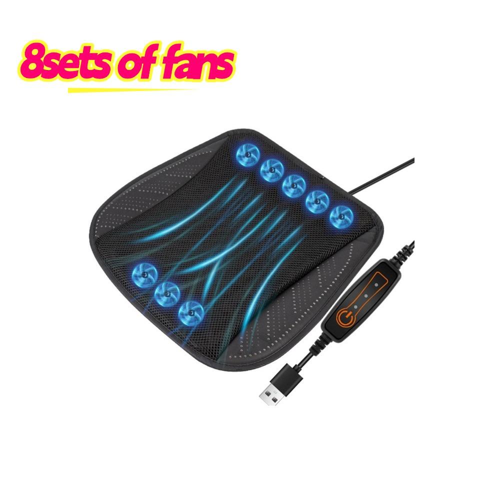 54cm Breathable Car Seat Cushion Luxury Leather Commercial Vehicle Non-slip Support Pad Universal High Rebound Sponge Seat Cover