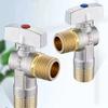 Brass Inlet Ball Valves Bathroom Kitchen Sink Stop Valve  For Gas Water Heater Toilet Faucet