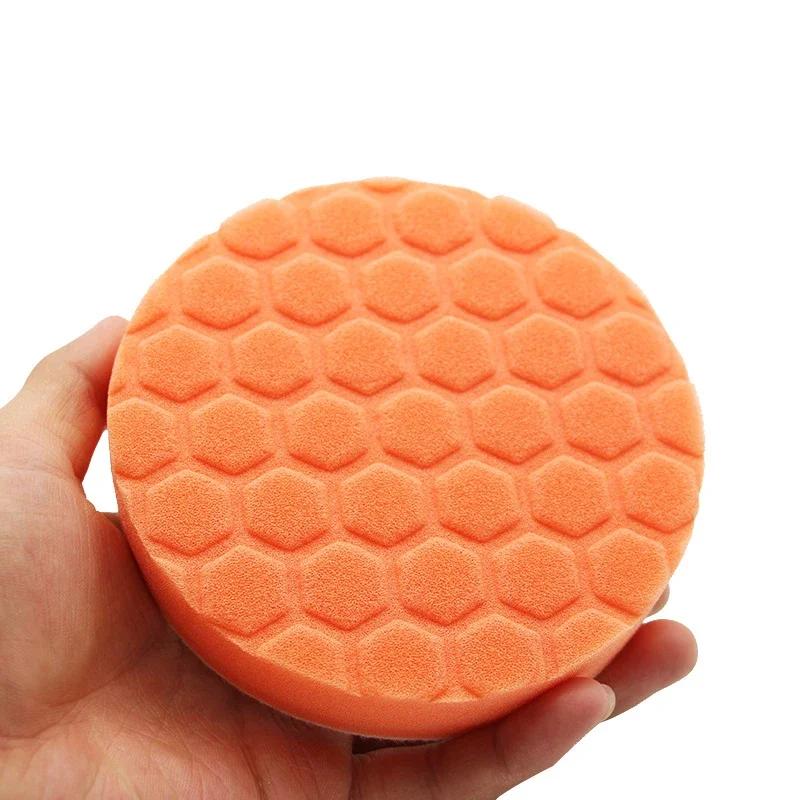 3/4/5/6/7inch Car Polishing Pad Kit Set Self-Adhesive Buffing Waxing Sponge Wool Wheel Polishing Pad For Car Polisher Drill 5PCS