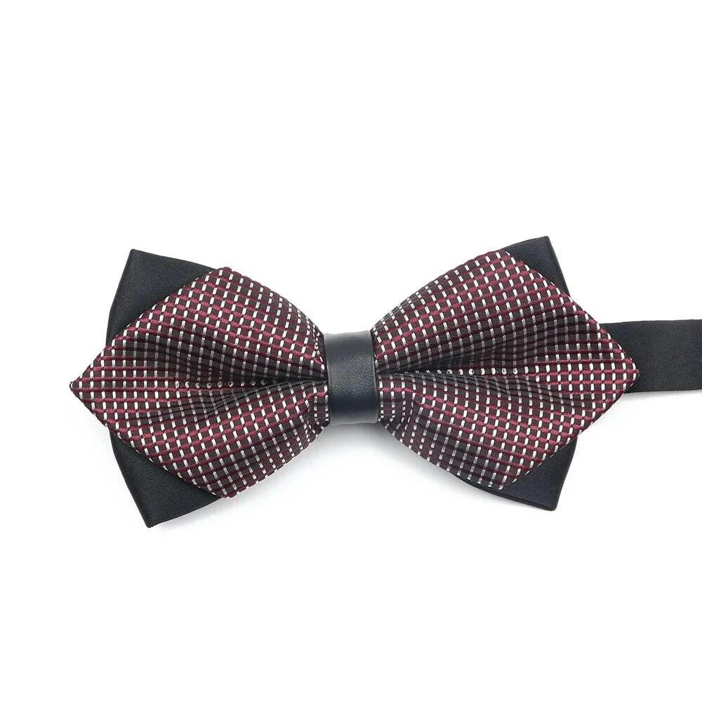 Men Bow Ties Groom Wedding Fashion Adjustable Tuxedo Bowtie Business Colorful Neckties