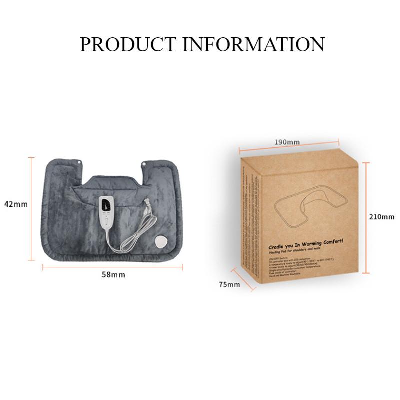 Winter Heating Plush Electric Blanket Household Portable Electric Shawl Multifunctional Shoulder And Neck Heating Pad