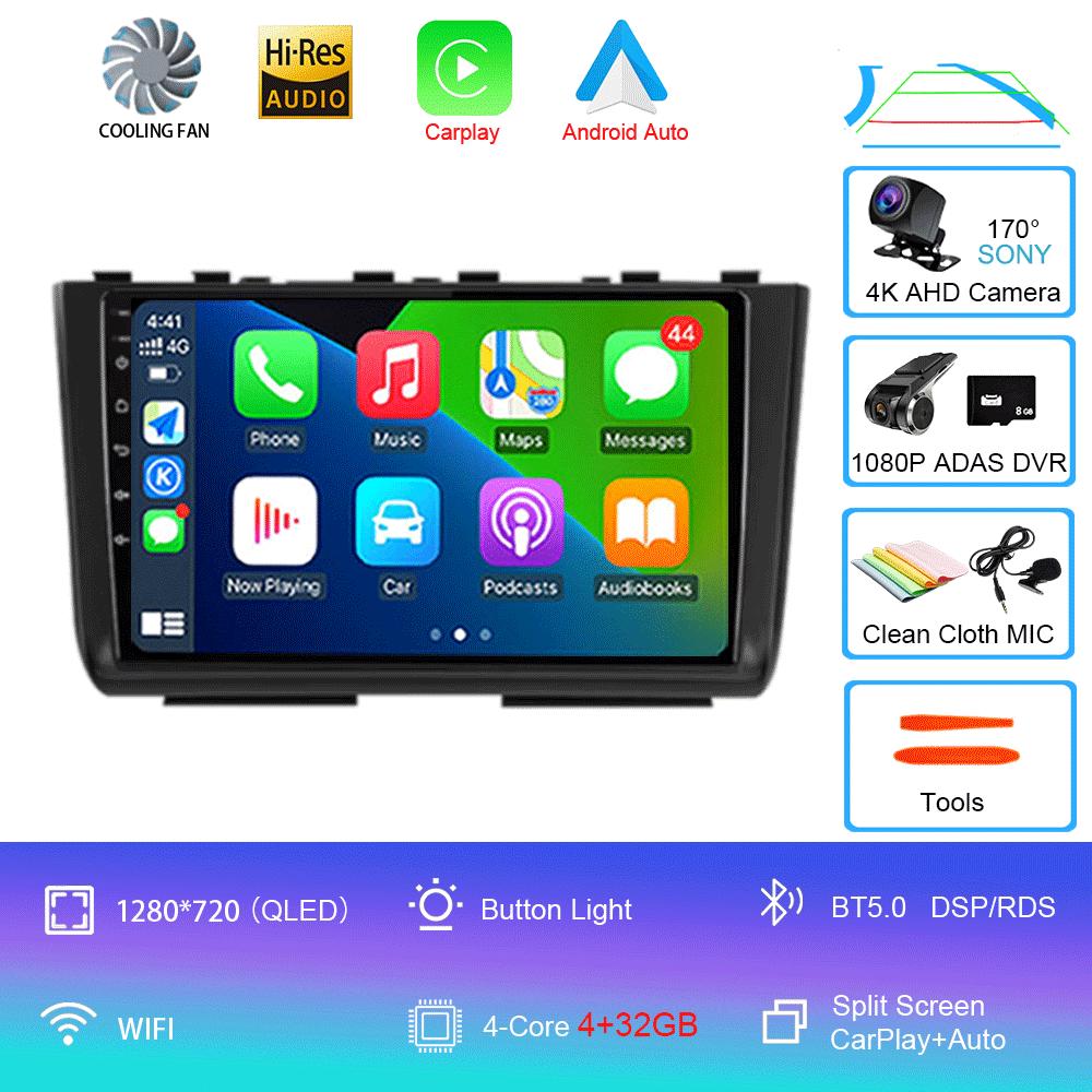 Car Radio Android 14 Carplay For Hyundai Creta 2 IX25 2020 2021 Multimedia Video Player Navigation GPS Stereo Head Unit No 2din