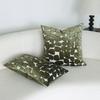 Bohemia Dark Green Throw Pillowcase Cojines Vintage Cotton and Linen Sofa Cushion Cover Headboard Pillow Covers 30x50/45x45cm