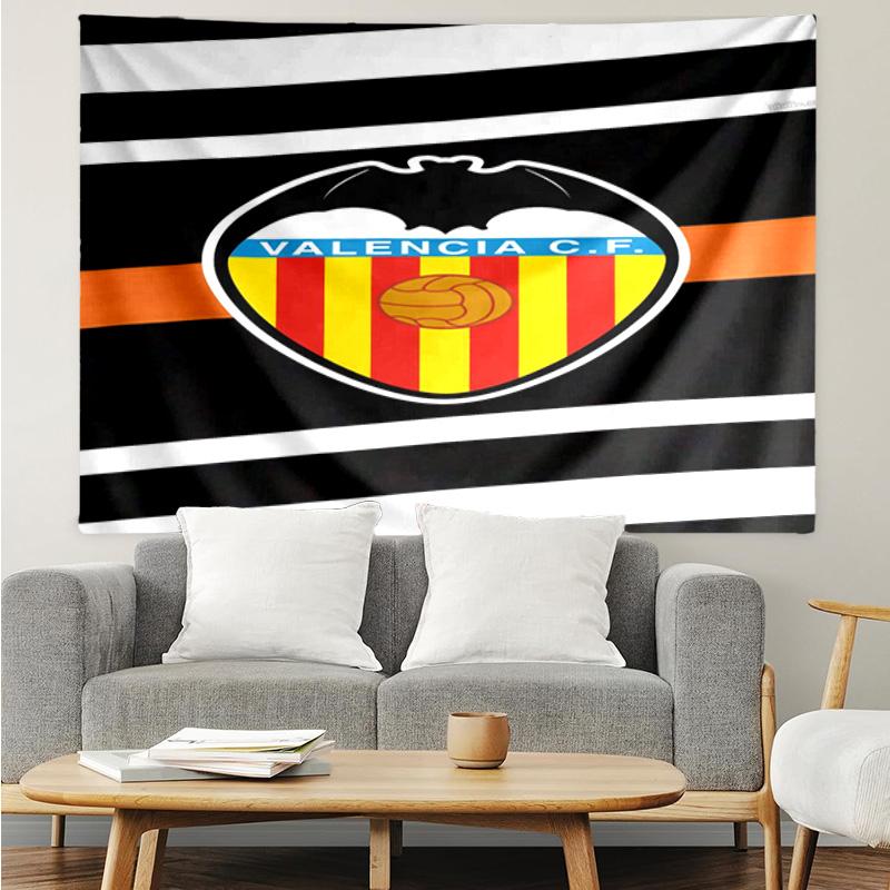 Valencia Cf Crest Design Tapestry Hanging for Bedroom,Livingroom, Playroom,Decor Art Room Wall Tapestry Holiday and Birthday Gifts