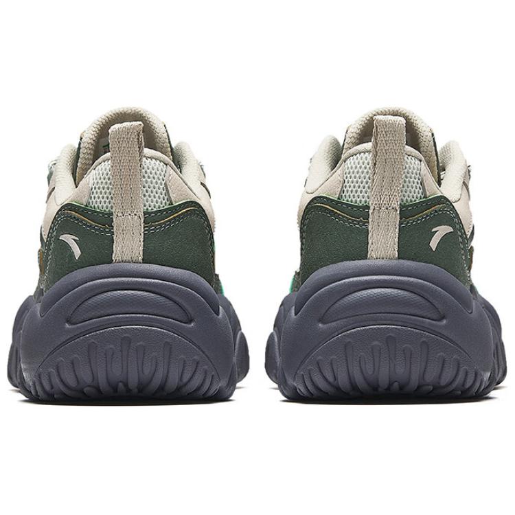 Anta Lifestyle Series Versatile Trendy Slip-Resistant Durable Low-Top Casual Shoes Women Casual Shoes Light-Green 122518853-7