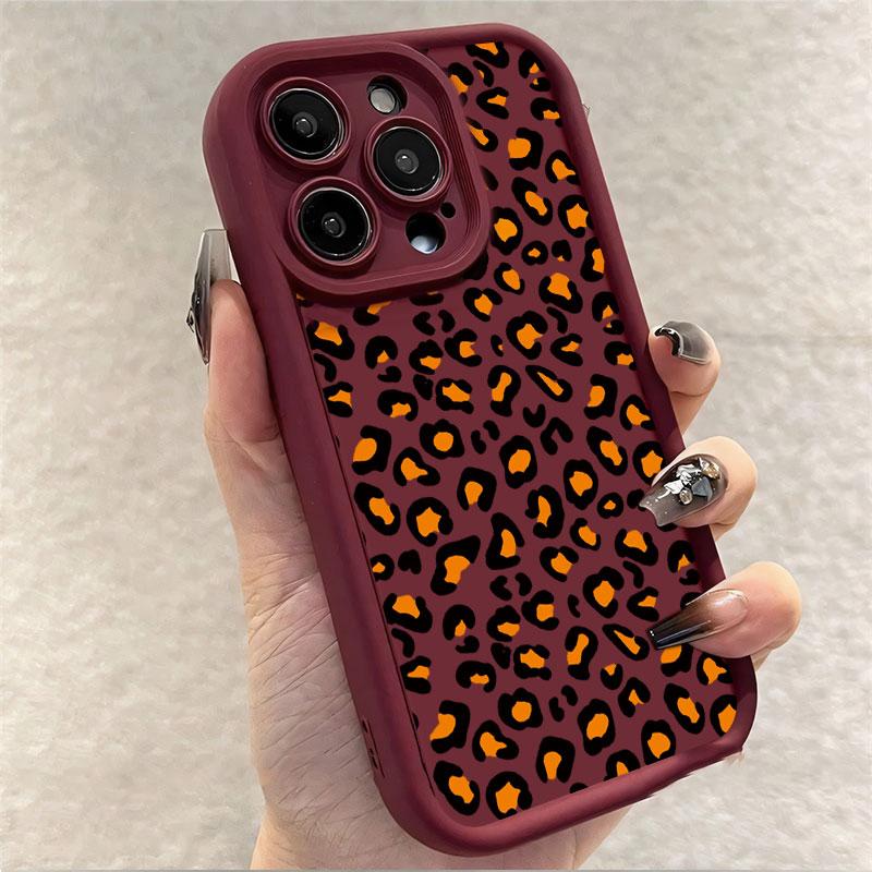 Retro Leopard Phone Case For Realme C51 C53 C55 C61 C63 C65 C67 C11 C17 C20 C25Y C12 C25S Funda Shockproof Silicone Soft Cover