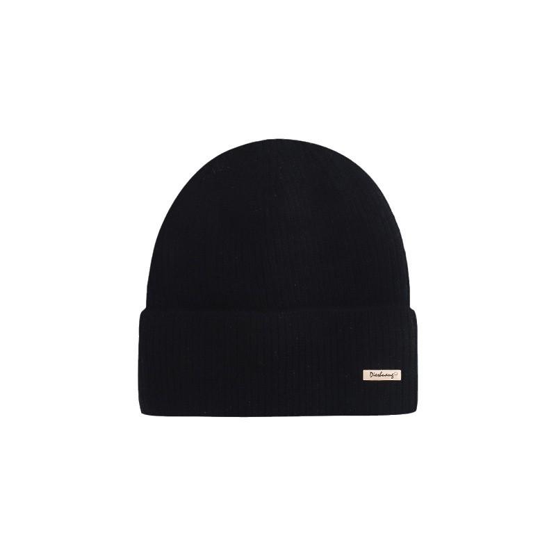 Knitted Hat for Women In Autumn and Winter Warm Plus Velvet Thick Korean Style Wool Hat Fashionable Ear Protection Hat Casual Travel Cold Hat