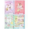 Yamano Paper Industry Sanrio Blank Notebook Characters 4 Books M X 4PNB-X
