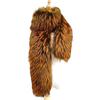 Women Long Scarf Solid Color Thickened Scarf Imitation Fox Fur Versatile Soft Scarf Winter Outdoor Wear