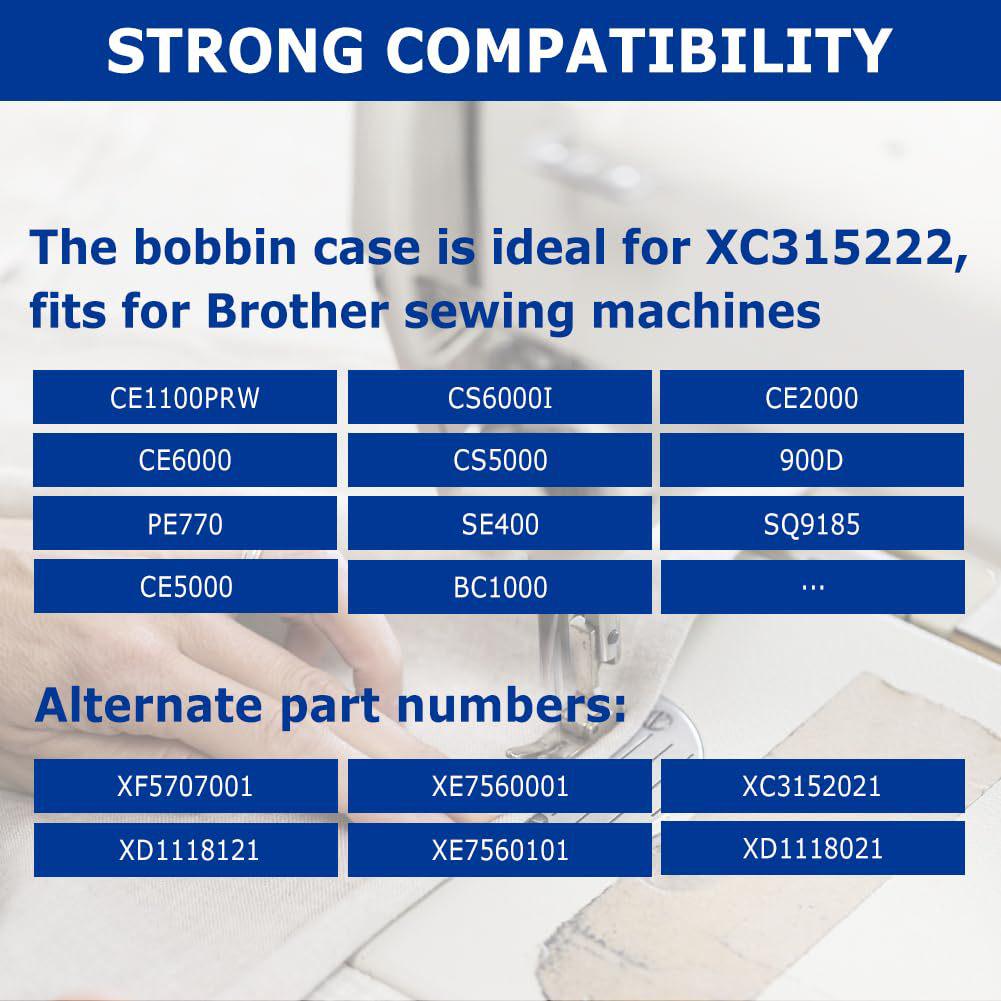 Multifunctional Sewing Machine Bobbin Case for Brother and Hengqiang XC310522221