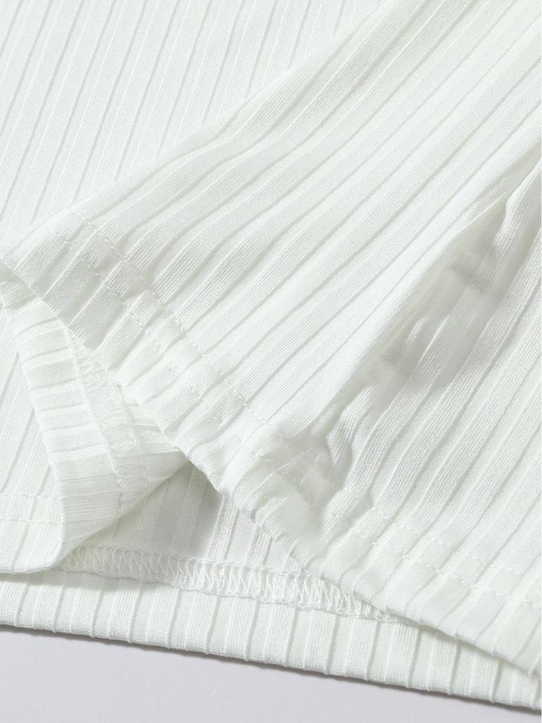 Men's Summer Vertical Stripe Slimming Knit Tank Top