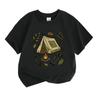 Kids Boys Girls Crew Neck Short Sleeve 100% Cotton T-Shirt,