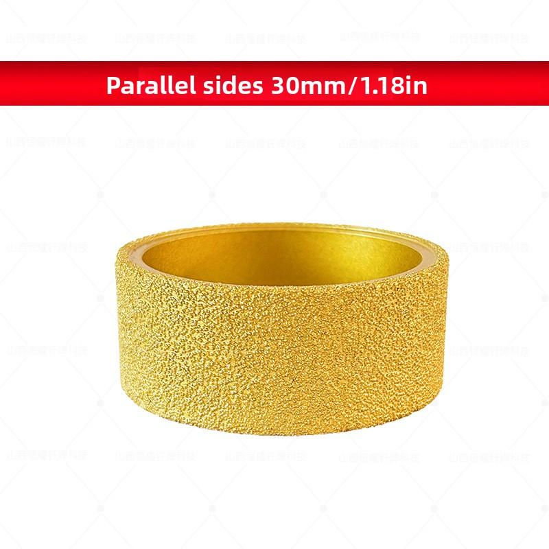 Brazed Diamond Parallel Edge Grinding Wheel for Marble Granite Tile Precise Grinding and Cutting
