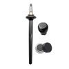 Silicone Eyeliner Kit with Waterproof Liquid Liners Gel Eyeliner Brush Reusable Winged Tightlining Tool for Beginners