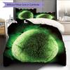 Cartoon Pattern Bedding Quilt Set Quilt Cover Pillowcase Home Decoration Birthday Gift (1 * Duvet Cover + 2 * Pillowcase, Without Core)