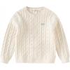 DAVE & BELLA Kids' V-Neck Cotton Knit Cardigan