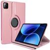 Case for Xiaomi Pad 8 / 8 Pro 11.2 Inches - Protection with Rotating Stand PU Leather Pink