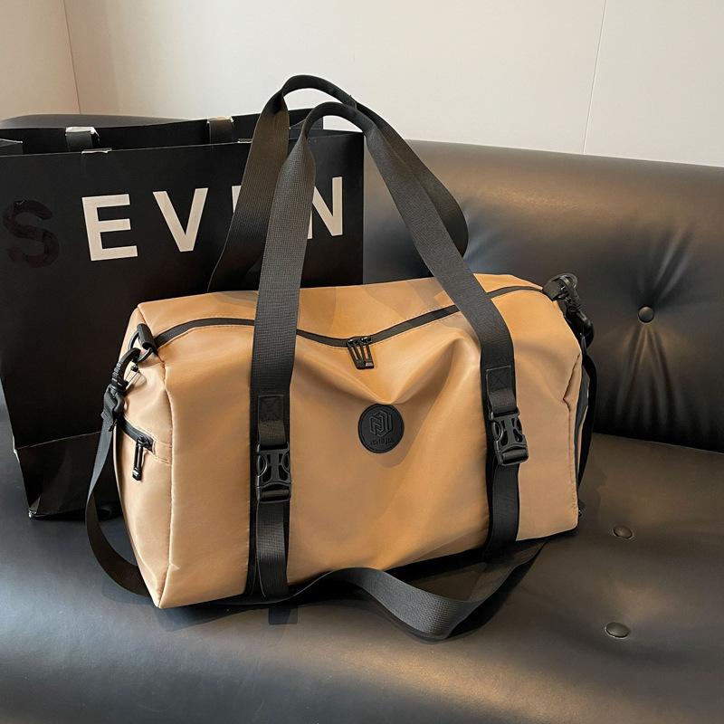 Travel bag Large capacity handbag Women's short business trip storage Luggage bag Dry and wet separation Yoga fitness bag