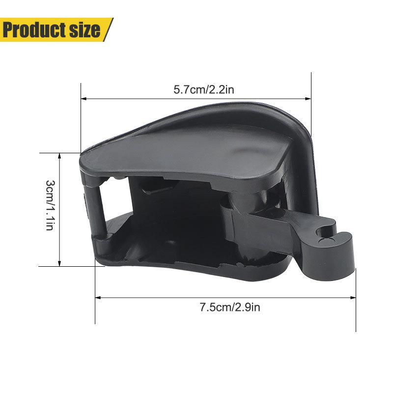 12474945 Rear Side Glass Window Vent Latch For Chevy Suburban/Tahoe/Yukon and Yukon XL 2000 2001 2002 2003 2004 2005 2006 Black