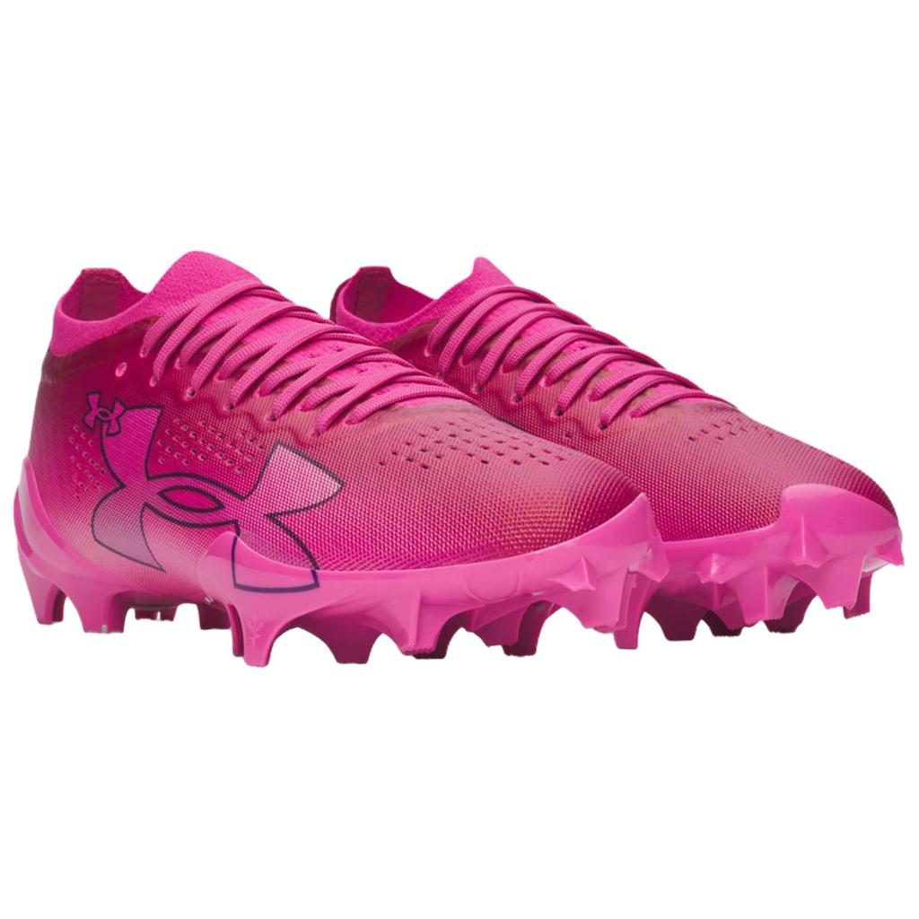 Under Armour Blur Pro Comfortable Fit Breathable Soccer Shoes Men sneaker Pink 6006206-622
