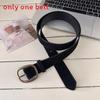 Vintage Retro Pu Leather Wide Belt For Women With Zinc Alloy Buckle For Denim Waist Accessory