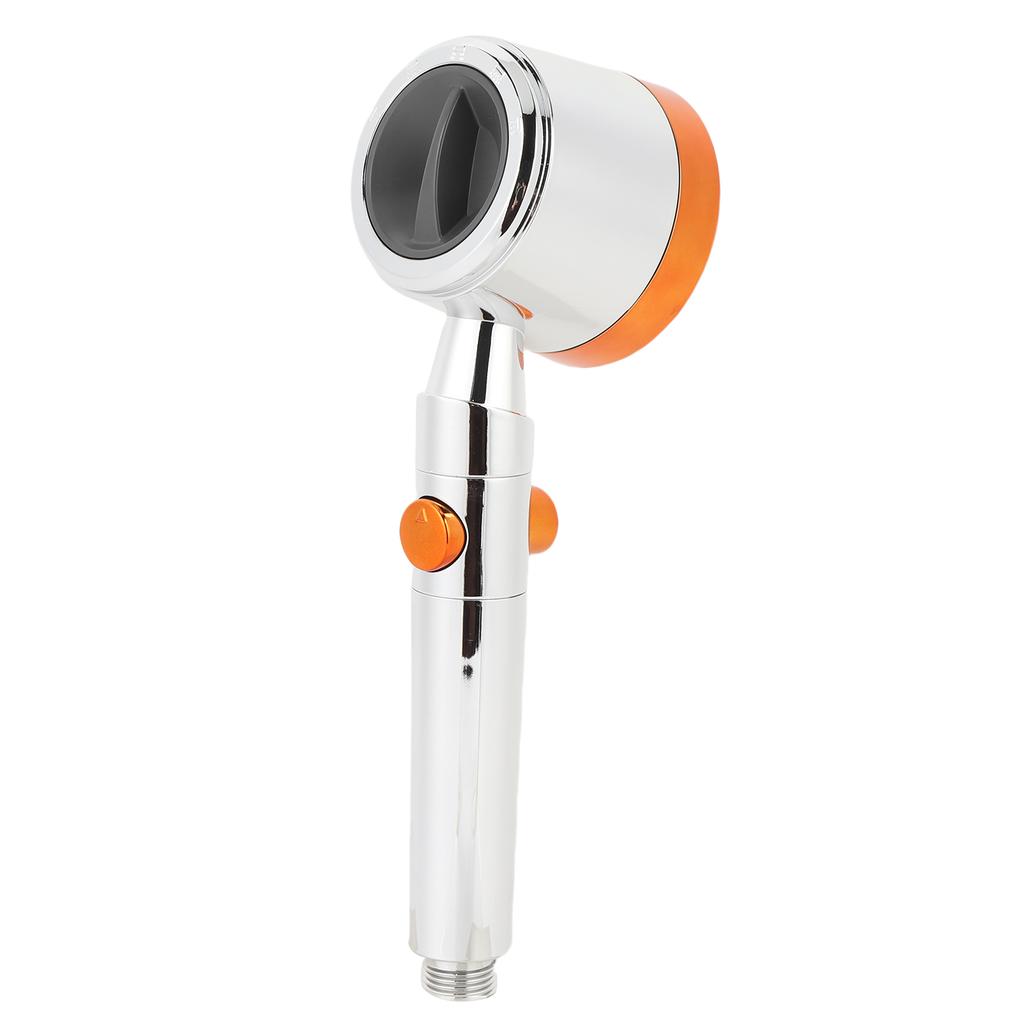 Filtered Showerhead Multiple Modes Stylish Look Pressure Boost Handheld Showerhead for Household Use Silver